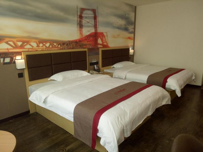Thank Inn Plus Hotel Jiangxi Fuzhou Jinxi County Government Square Eksteriør billede